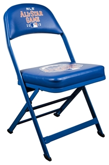 2013 All-Star Game Club House Chair From Citi Field Signed By Miguel Cabrera (MLB Authenticated & Steiner)